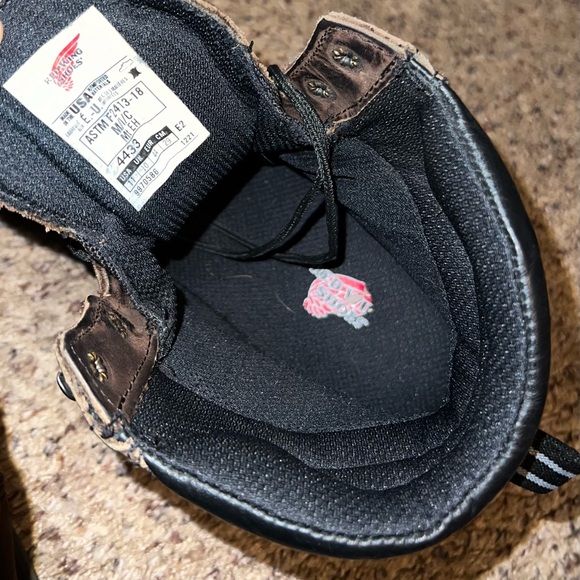 Red Wing WATERPROOF SAFETY TOE METGUARD BOOT Size 11 - Picture 3 of 9